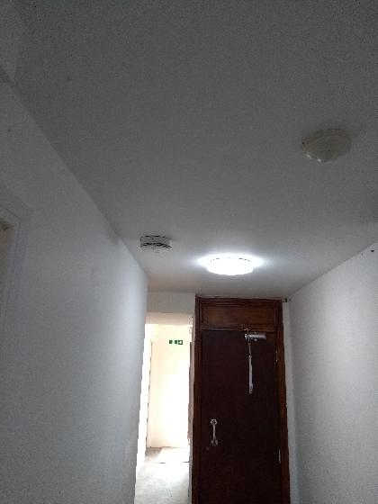 Full length corridor lighting replaced with LED maintenance free version's.
